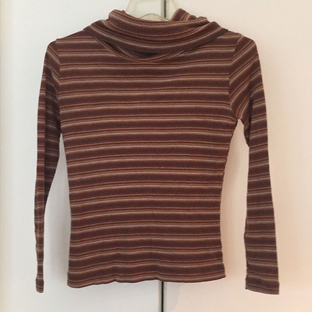 Vintage striped turtleneck